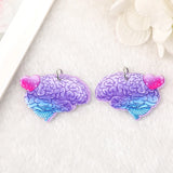 50 Pcs Spooky Valentine Charms Crystal Acrylic Jewelry Findings