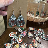 50 Sublimation Earring Blanks for Women Girls DIY Earring Project