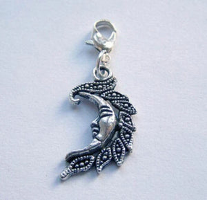 50 Pcs Tibetan Silver Charm Lobster Clasp for Bracelets & Necklaces