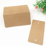 50 Pcs Paper Card DIY Jewelry Display Card 12*6cm