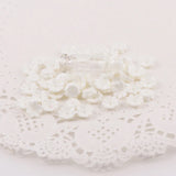 50 Pcs 10mm Flower Resin Cabochons Pack for Bracelet Earrings