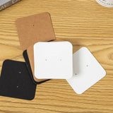 50 Pcs Jewelry Display Cards for Earring Brooch Packing Holder DIY  Supply