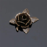 50PCS 20mm Copper Flower Slice Charms Jewelry Findings