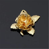 50PCS 20mm Copper Flower Slice Charms Jewelry Findings