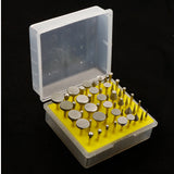 50-Piece Diamond Abrasives for Tool Grinding Wheels