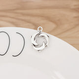 50pcs Dolphins Charms Pendants Antique Silver Beads for Jewelry Making 20x16mm