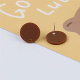 50 Earring Components Ear Stud Decoration DIY Jewelry Finding Accessory