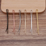 50 Pack 55*2mm Curved Hair Clip Hairpin Bobby Pins Barrette Hairwear