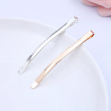 50pcs 60mm Metal Bobby Pins Curved Hairgrip Barrette Hairclip Hair Accessories