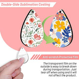 50 Sublimation Blank Earrings Teardrop Heat Transfer DIY Jewelry Making
