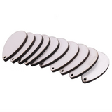 50 Pcs Sublimation Blank Teardrop Earrings for DIY Jewelry Making