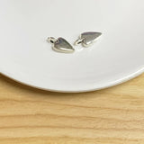50 Tibetan Silver Double Sided Heart Charms for Jewelry Making