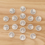 50 Tibetan Silver/Gold Life Tree Beads for Bracelet Making 9mm