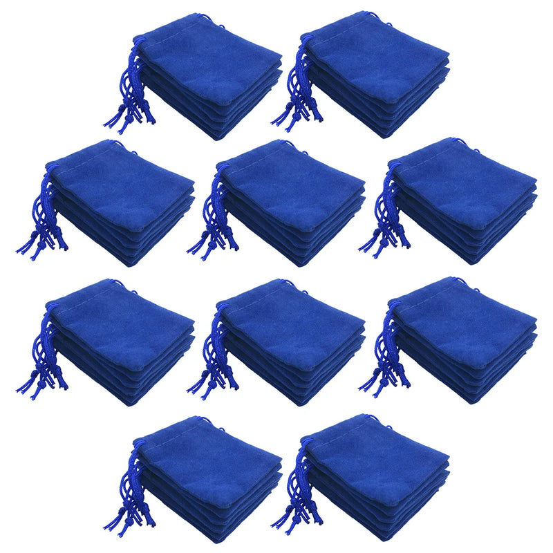 50 Velvet Bag Drawstring Pouches Wedding Favors
