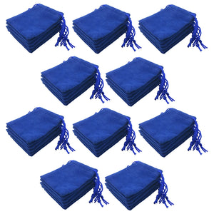 50 Velvet Bag Drawstring Pouches Wedding Favors