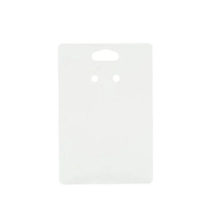 50 Pieces Brown Gift Jewelry Display Ring Keychain Card Holder