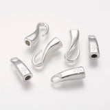 50 Sets Alloy Hook and Eye Clasps for DIY Jewelry Making