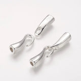 50 Sets Alloy Hook and Eye Clasps for DIY Jewelry Making