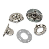 50 Sets Silver Oval Frame Kiss Clasp Purse Closure Twist Lock Bag Accessories
