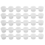 50 Clear 3Ml Mini Painting Cup Pot Storage Paint Containers