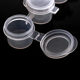 50 Paint Pots Strips, 300 Empty 2Ml Paint Cup Pots for Art Festivals