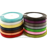 50 Yards Satin Bow Embellishment Ribbon 6mm 10mm 12mm 15mm 20mm