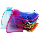 50 Organza Bags Raffle Tickets Wedding Party Decoration Jewelry Bags