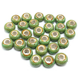 50 Pcs Mixed Color Ceramic DIY Loose Beads, Jewelry Finding