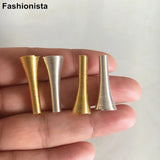 50 pcs Metal Speaker Shape Decorations For Jewelry, Crafts Supplies