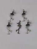 50 pcs Pretty Girl Pendant Charms for Women Children
