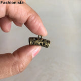 50 pcs Tibetan Bronze Bail Beads for Jewelry Making 20x11mm