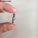 50 pcs Pointe Shoe Charms Metal Antique Bronze 7*24mm Ballet Dance Pendant