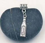 50 pcs Beer Bottle Dangle Bead for Charm Bracelet Vintage Jewelry Making