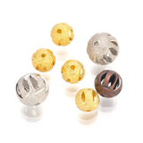 50 pcs Brass Hollow Metal Bead Spacer Findings DIY Jewelry Making