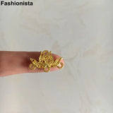 50pcs Double Sided Flower Charms 22x13mm Gold/Silver Filigrees