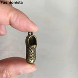 50 pcs Heavy Metal Running Shoes Charms Pendants Tibetan Silver/Bronze 10*29mm