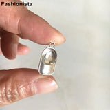 50 pcs Metal Baseball Cap Charms Pendant for Jewelry Accessories