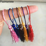 50 pcs Silk Tassels Trim Earrings Accessories Charm Wedding Decoration