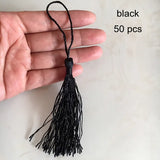 50 pcs Silk Tassels Trim Earrings Accessories Charm Wedding Decoration