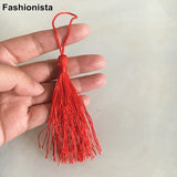50 pcs Silk Tassels Trim Earrings Accessories Charm Wedding Decoration