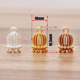 50 pcs/lot Crown DIY Jewelry Charms 10X16MM for Hairpin Necklace Earrings