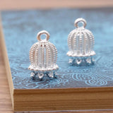 50 pcs/lot Crown DIY Jewelry Charms 10X16MM for Hairpin Necklace Earrings