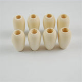 50pcs 13*25mm Natural Wood Beads for Jewelry Making