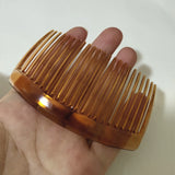 Plastic Resin Hair Combs Base for DIY Accessories