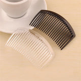 Plastic Resin Hair Combs Base for DIY Accessories