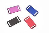 50 pcs/lot Aluminum Pet ID Tag Dog Cat Tag Pendant Necklace