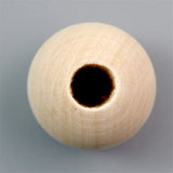50 pcs Natural Round Wood Beads 12mm 15mm 20mm For Jewelry Making