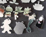 50 pcs Mixed Charm Necklace/Bracelet Pendants DIY Jewelry Making Accessories