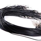 50-Piece Jewelry Leather Rope for Necklace Pendant DIY Bead Woven Accessory