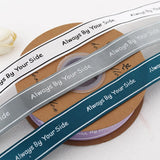 50 Yards English Lettering Flower Ribbon Cake Baking Decoration Ribbon